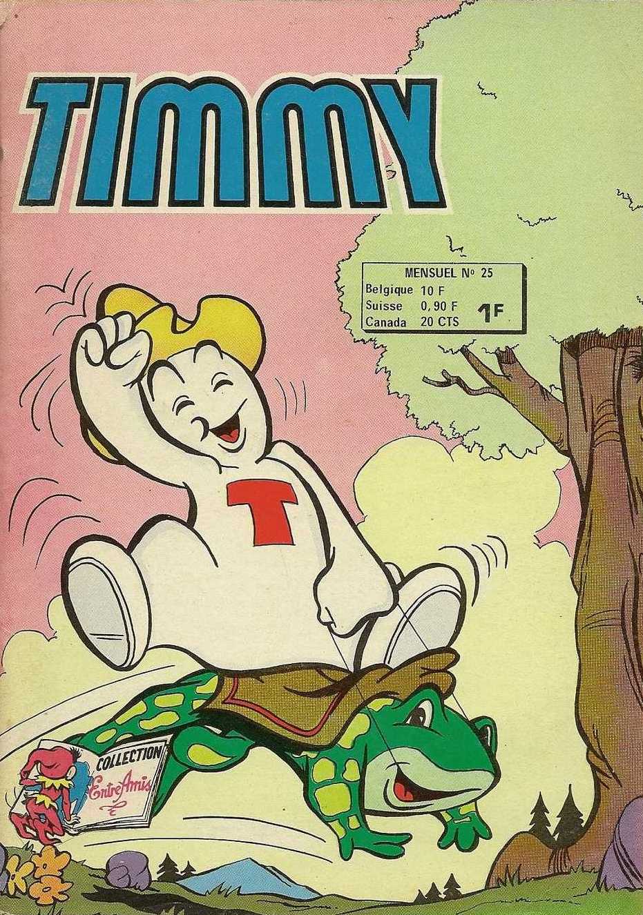 Scan de la Couverture Timmy Fantme Timide n 25